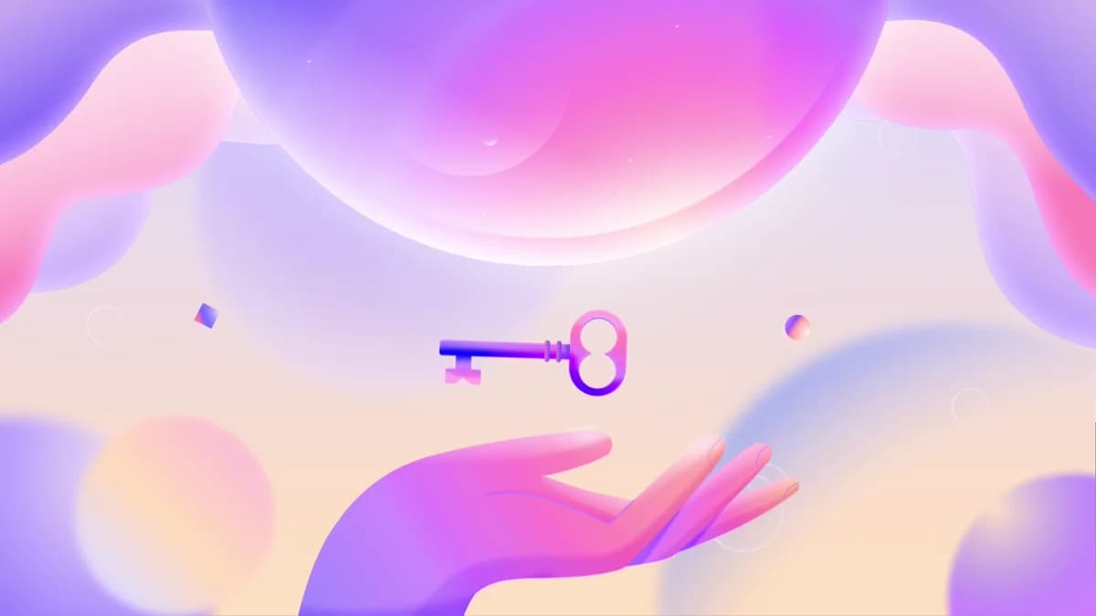 Final frame 3: A hand opens and a key appears
